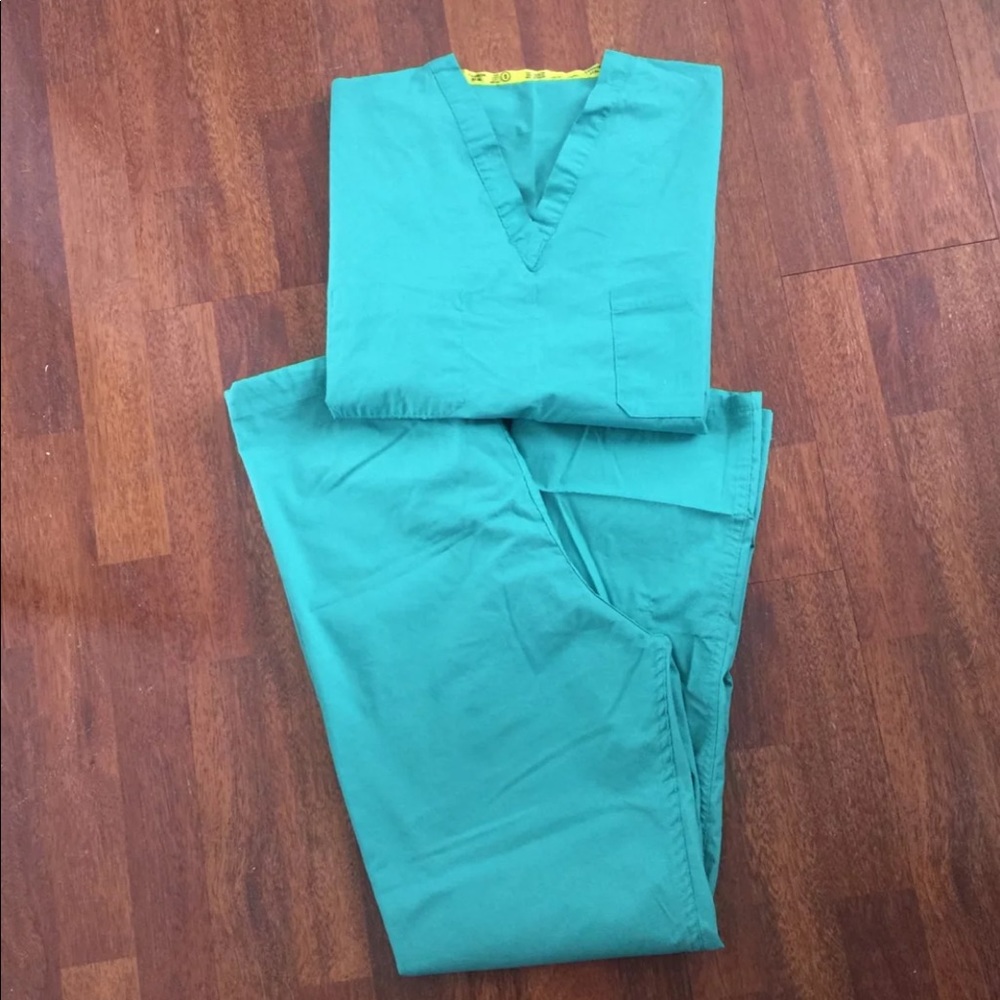 Jade Green Scrubs Set